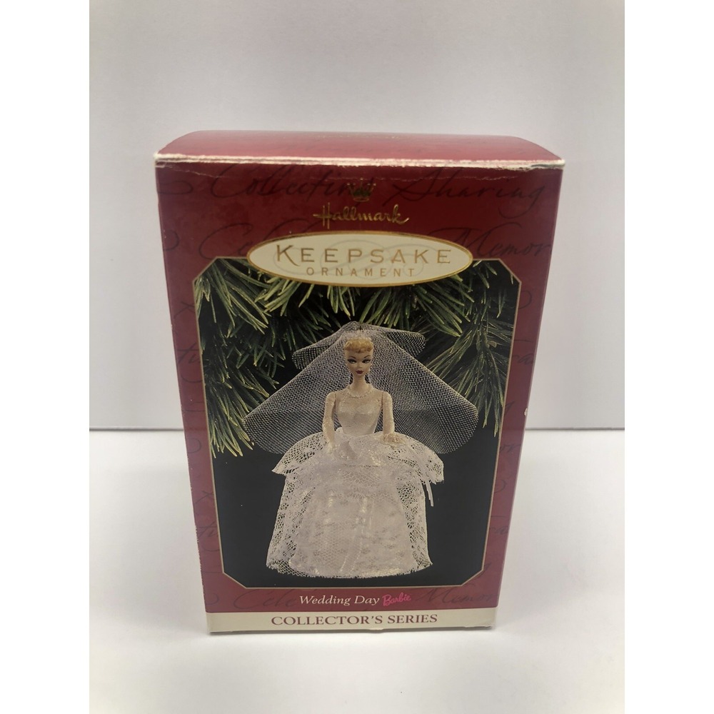 Hallmark Keepsake Ornament Wedding Day Barbie 1997